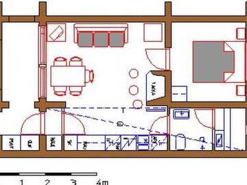 Фото номера Дом для отпуска Дома для отпуска Holiday Home Kuontijärvi b г. Рука 26