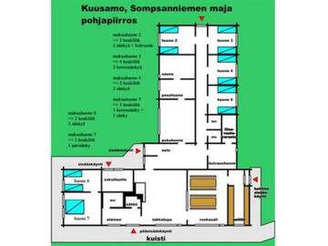 Фото номера Дом для отпуска Дома для отпуска Holiday Home Sompsanniemi г. Рука 41