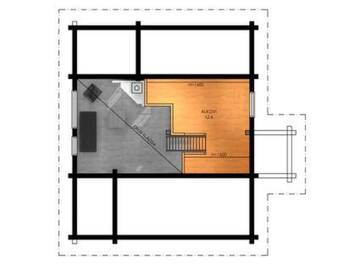 Фото номера Дом для отпуска Дома для отпуска Holiday Home Mäntyrinne г. Рука 18