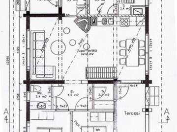 Фото номера Дом для отпуска Дома для отпуска Holiday Home Lomamaja rukaranta 6 b г. Рука 16