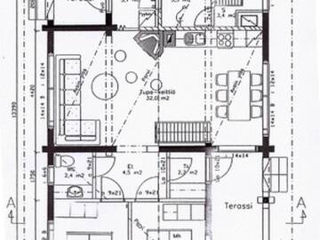 Фото номера Дом для отпуска Дома для отпуска Holiday Home Lomamaja rukaranta 6 b г. Рука 47