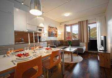 Фото номера Апартаменты с 2 спальнями Апарт-отели Ski-Inn RukaSuites г. Рука 20